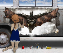 Load image into Gallery viewer, VW Batman - Chloe Rox Design - Digital print - UK Art
