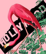 Load image into Gallery viewer, Hollywood Flamingo - Chloe Rox Design - Digital print - UK Art
