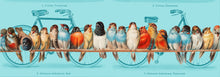 Load image into Gallery viewer, The gathering  on bikes - Chloe Rox Design - Digital print - UK Art
