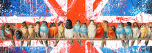 Load image into Gallery viewer, The gathering 1 (Union Jack) - Chloe Rox Design - Digital print - UK Art

