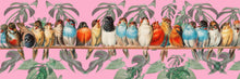 Load image into Gallery viewer, The Gathering 2 (Pink) - Chloe Rox Design - Digital print - UK Art
