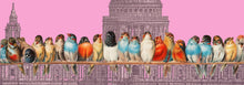 Load image into Gallery viewer, The gathering 1 (pink) - Chloe Rox Design - Digital print - UK Art
