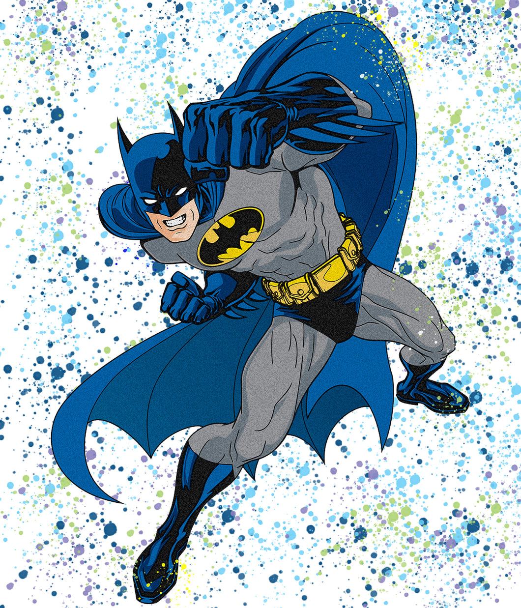 Batman - Chloe Rox Design - DIgital print - UK Art