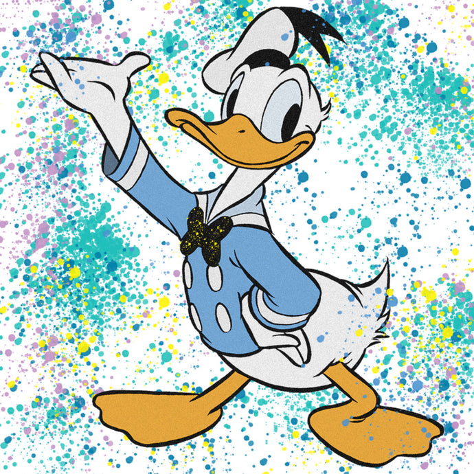 Donald Duck - Chloe Rox Design - Digital print - UK Art