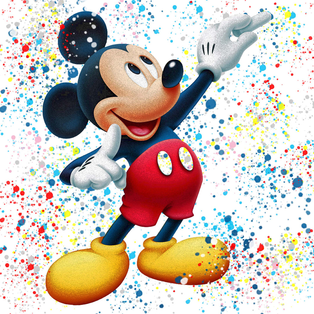 Mickey Mouse - Chloe Rox Design - Digital print - UK Art