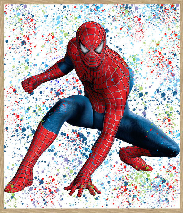 Spiderman - Chloe Rox Design - Digital print - UK Art