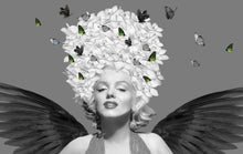 Load image into Gallery viewer, On the wings of Love - Chloe Rox Design - Digital print - UK Art
